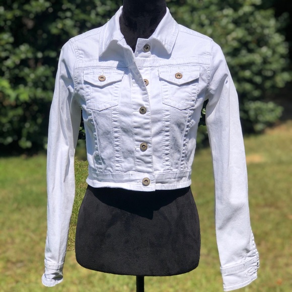maurices white jean jacket